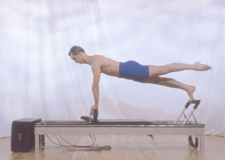 Peter Fiasca, Classical pilates, tränar på Reformer